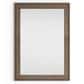 Pacific Landing Accent Floor Mirror in Distressed Brown, , large
