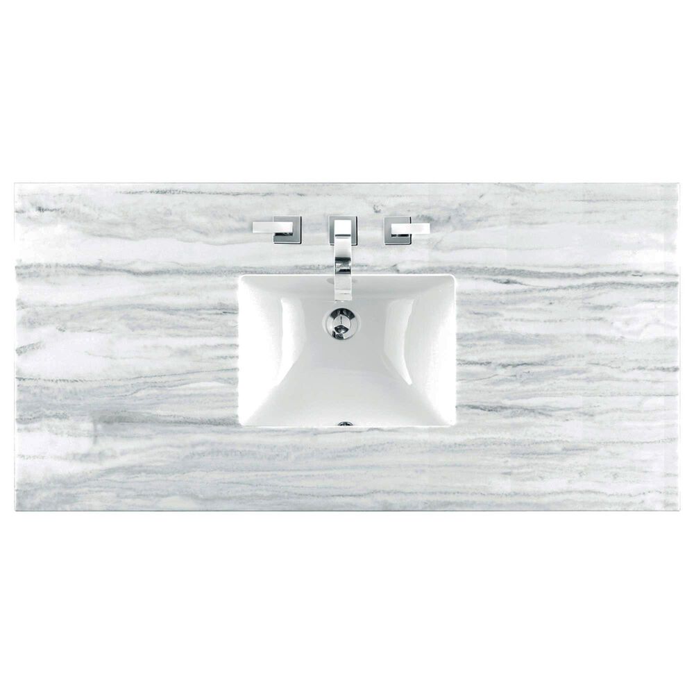 James Martin 48" Single Vanity Top in Arctic Fall, , large