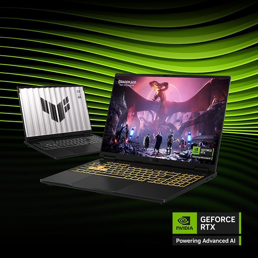 ASUS 16&quot; TUF F16 Gaming Laptop | Intel Core i7-14650HX - 16GB RAM - NVIDIA GeForce RTX Graphics - 1TB SSD in Black, , large