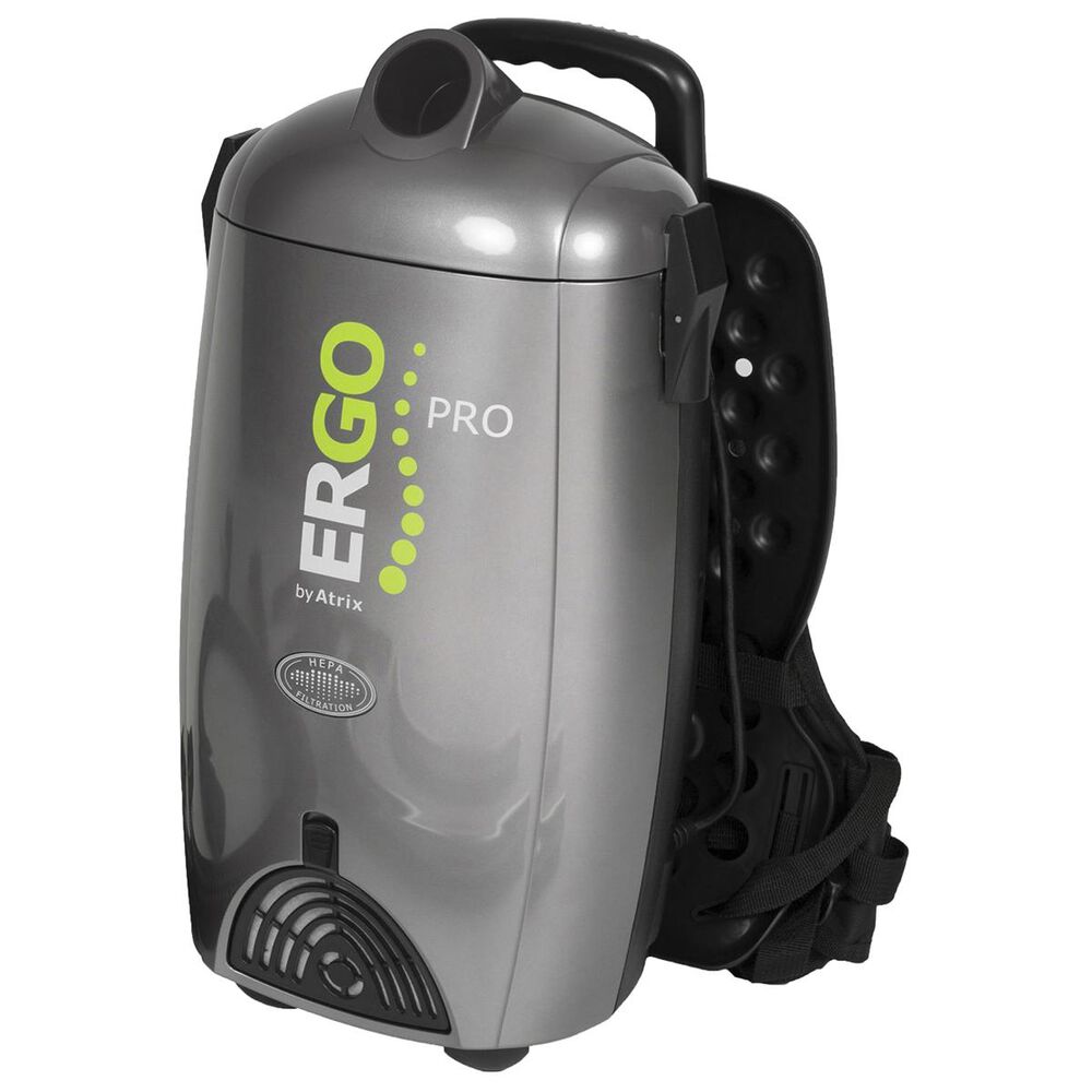 Atrix International ErgoPro Backpack HEPA Vacuum in Grey, , large