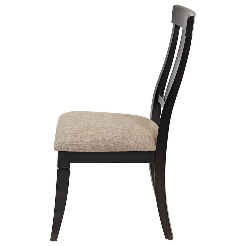 Martin Furniture Hartford Side Chair in Black, , large