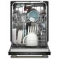 KitchenAid 24" Third Level Jet Rack Dishwasher with 40+ Total Wash Jets and Bar Handle in Black Ore, , large