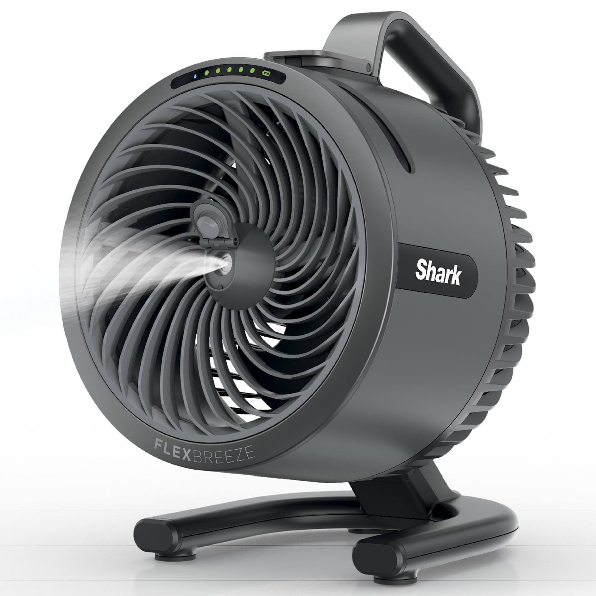 Shark（シャーク） FlexBreeze HydroGoグレー Shark FlexBreeze HydroGo Pro Fan in Graphite