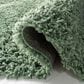 Safavieh August Shag 4" x 6" Green Area Rug, , large