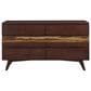 Natural Bamboo Furnishings Six Drawer Double Dresser in Sable, , large
