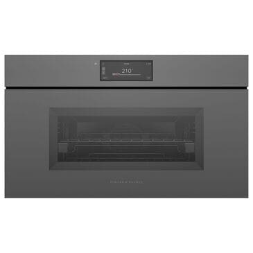 Fisher & Paykel 1.9 Cu. Ft. Minimal Compact Convection Speed Oven in Gray, , large