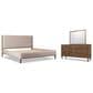 Urban Home Langley 3-Piece King Upholstered Platform Bedroom Set in Autumn Forest, , large