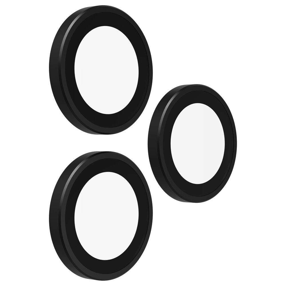 Zagg InvisibleShield Glass Elite Camera Lens Protector for Apple iPhone 15 Pro/16 Pro Max/16 Pro/17 Pro/17 Pro Max in Black, , large