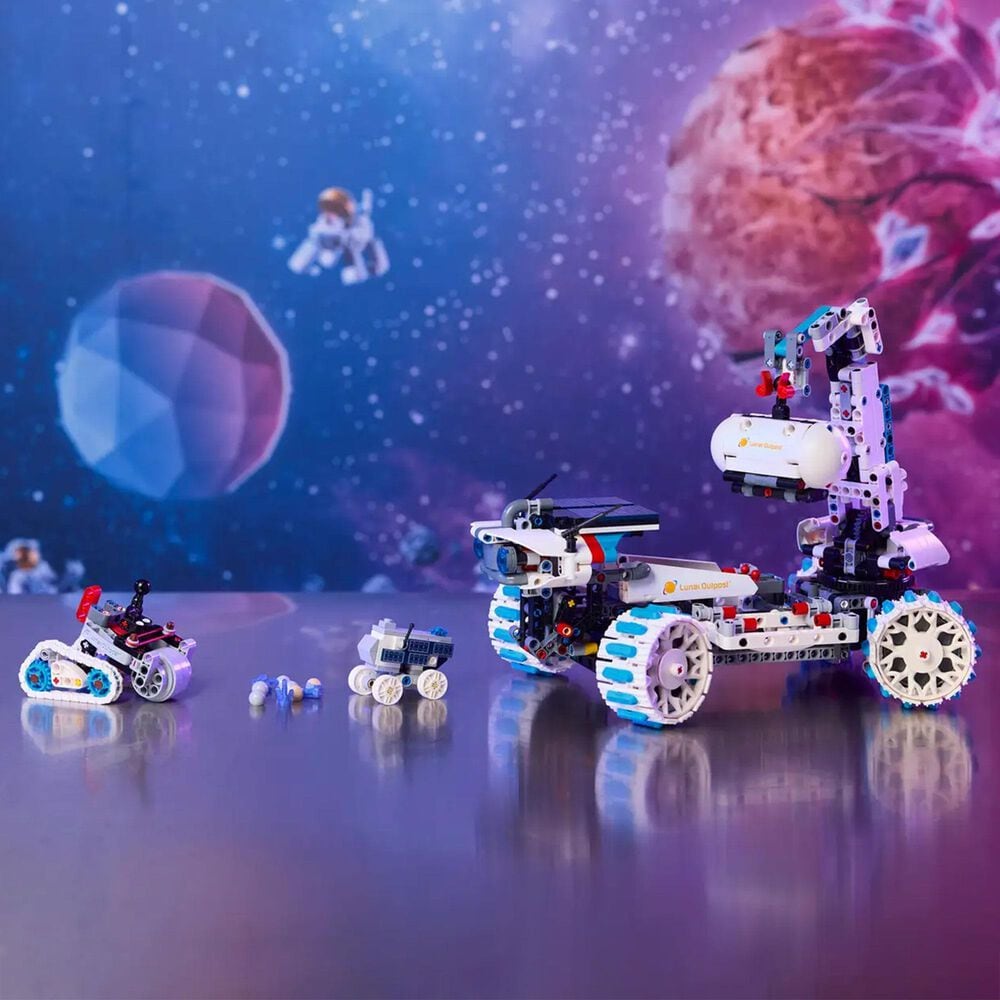 LEGO Lunar Outpost Moon Rover Space Vehicle Building Set, , large