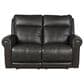 Flexsteel Alexander Power Reclining Loveseat Headrest and Lumbar in Weathered Stone, , large