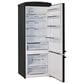 Unique Appliances Classic Retro 17 Cu. Ft Bottom Mount Refrigerator in Midnight Black, , large