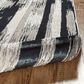 Feizy Micah 3338F 8" x 10" Black and Silver Area Rug, , large