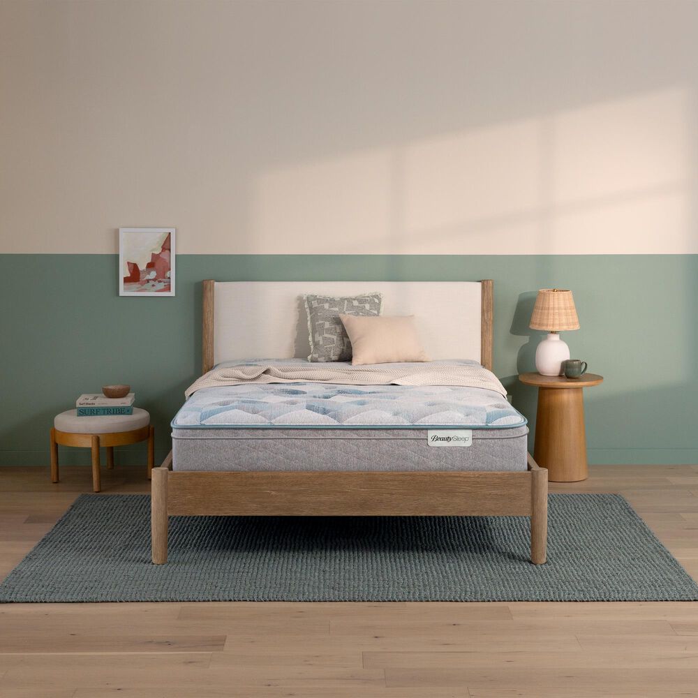 BeautySleep Essential Dream Medium Euro Top Twin Mattress with High Profile Box Spring, , large