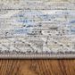 Feizy Melrose 6"7" x 9"6" Ivory and Multicolor Area Rug, , large