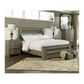 Ashley Zelen King Panel Bed in Warm Gray, , large