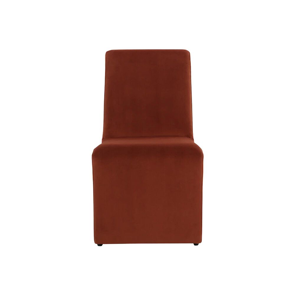Club Collection By Sunpan Cascata Side Chair in Meg Rust, , large