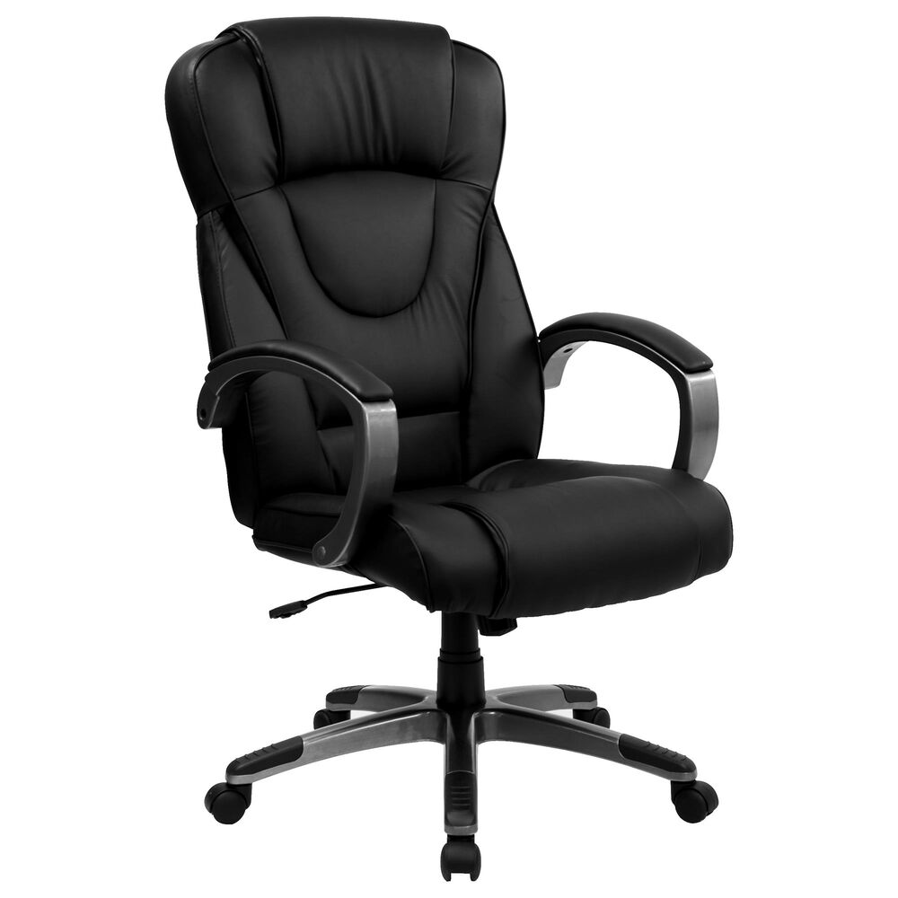 Flash Furniture Executive Swivel Chair in Black, , large