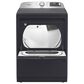 Maytag 5.3 Cu. Ft. Smart Pet Pro Top Load Impeller Washer and 7.4 Cu. Ft. Gas Smart Top Load Dryer Laundry Pair in Midnight Steel, , large