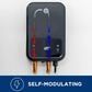 GE Appliances 14.6 kW Tankless Electric Water Heater in Diamond Gray, , large
