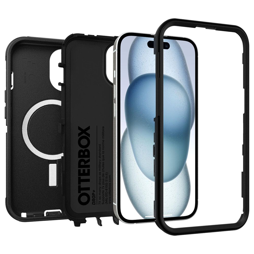 OtterBox Defender Pro MagSafe Case for Apple iPhone 16e/15/14/13 in Black, , large