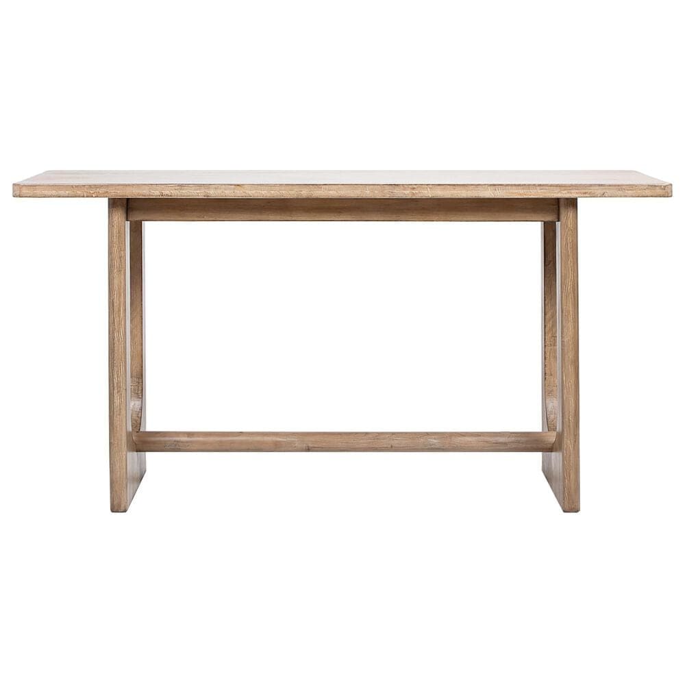 Jennifer Taylor Home Turkey Console Table in Antique Natural Brown, , large