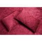 Duke Imports Virah Bella Micromink 3-Piece Full/Queen Quilt Set in Burgundy Tetra, , large
