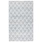 Safavieh Natura NAT712B 6" x 9" Ivory and Blue Area Rug, , large