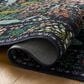 Loloi Canopy Peacock Forest Charcoal 2"3" x 5" Runner, , large