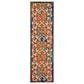 Nourison Aloha Damask 2" x 6" Multicolor Indoor/Outdoor Runner, , large