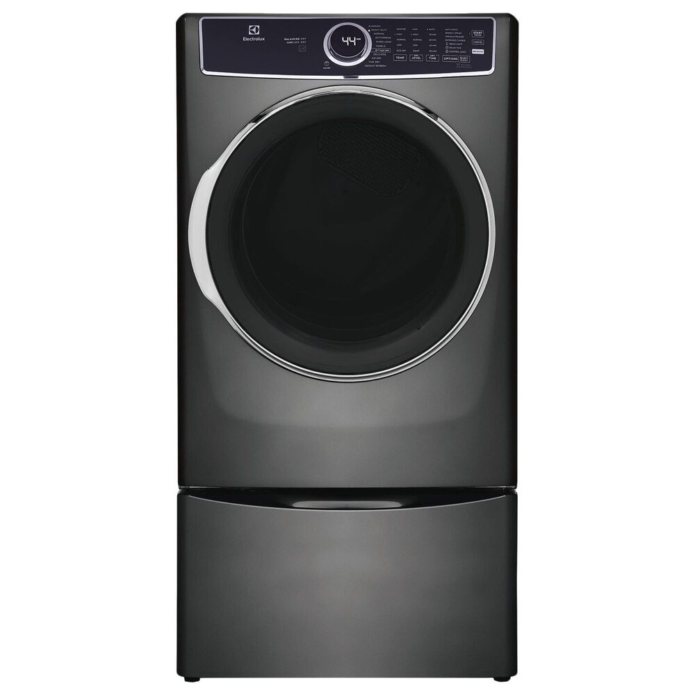 Electrolux 4.5 Cu. Ft. Front Load Washer and 8.0 Cu. Ft. Gas Dryer Laundry Pair in Titanium, , large