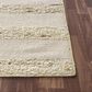 L&R Resources Geoblend White and Beige 9" x 12" Area Rug, , large