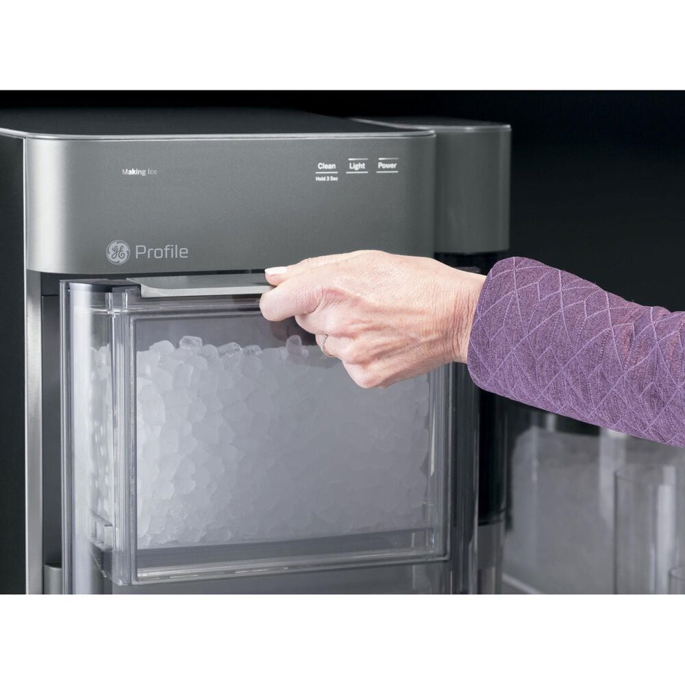 GE Profile Opal 2.0 Nugget Ice Maker in Stainless Steel NFM