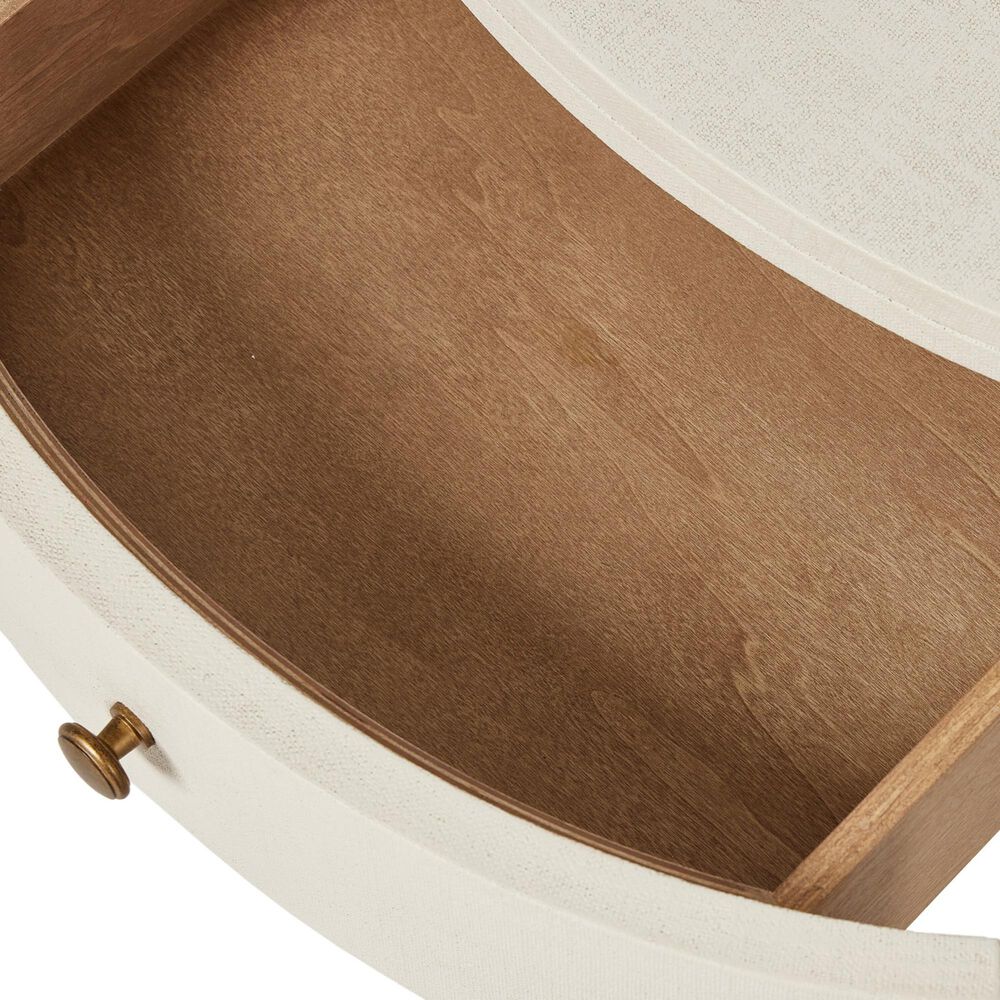 Four Hands Amelia 4-Drawer Nightstand in Ivory Painted, , large