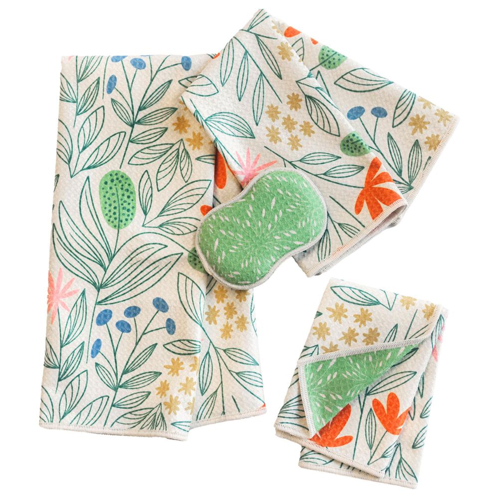 Once Again Home New Bloom Reusable Sponges in Papyrus Cream &#40;Set of 3&#41;, , large