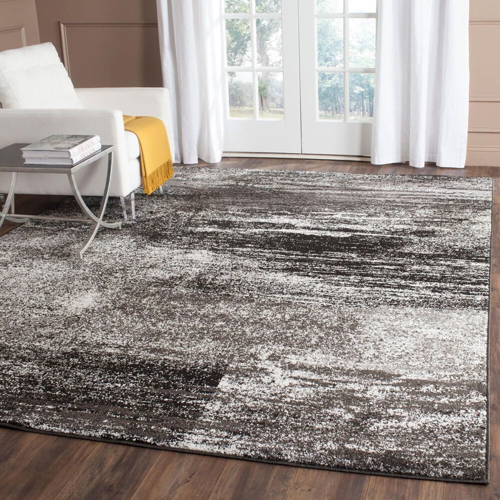 Safavieh Adirondack ADR112A 10&#39; x 14&#39; Silver and Black Area Rug, , large