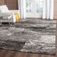 Safavieh Adirondack ADR112A 10" x 14" Silver and Black Area Rug, , large