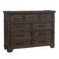 Mayberry Hill Colorado 9 Drawer Dresser Only in Charcoal, , large