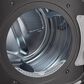LG 9 Cu. Ft. Smart Wi-Fi Enabled Front Load Gas Dryer with TurboSteam in Black Steel, , large