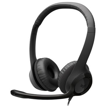 Logitech H390 USB Computer Headset in Black, , large