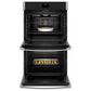 GE Appliances 2-Piece Kitchen Package with 30" Smart Built-In Convection Double Wall Oven and 36" Electric Cooktop in Stainless Steel and Black, , large