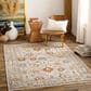 Surya Reina Light Gray, Cream, Denim, Rust, Mustard, Olive and Tan 10" x 13"11" Area Rug, , large