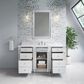 James Martin Bristol 60" Single Bathroom Vanity Cabinet in Bright White, , large