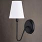 Vaxcel Barir 1-Light Wall Sconce in Matte Black, , large