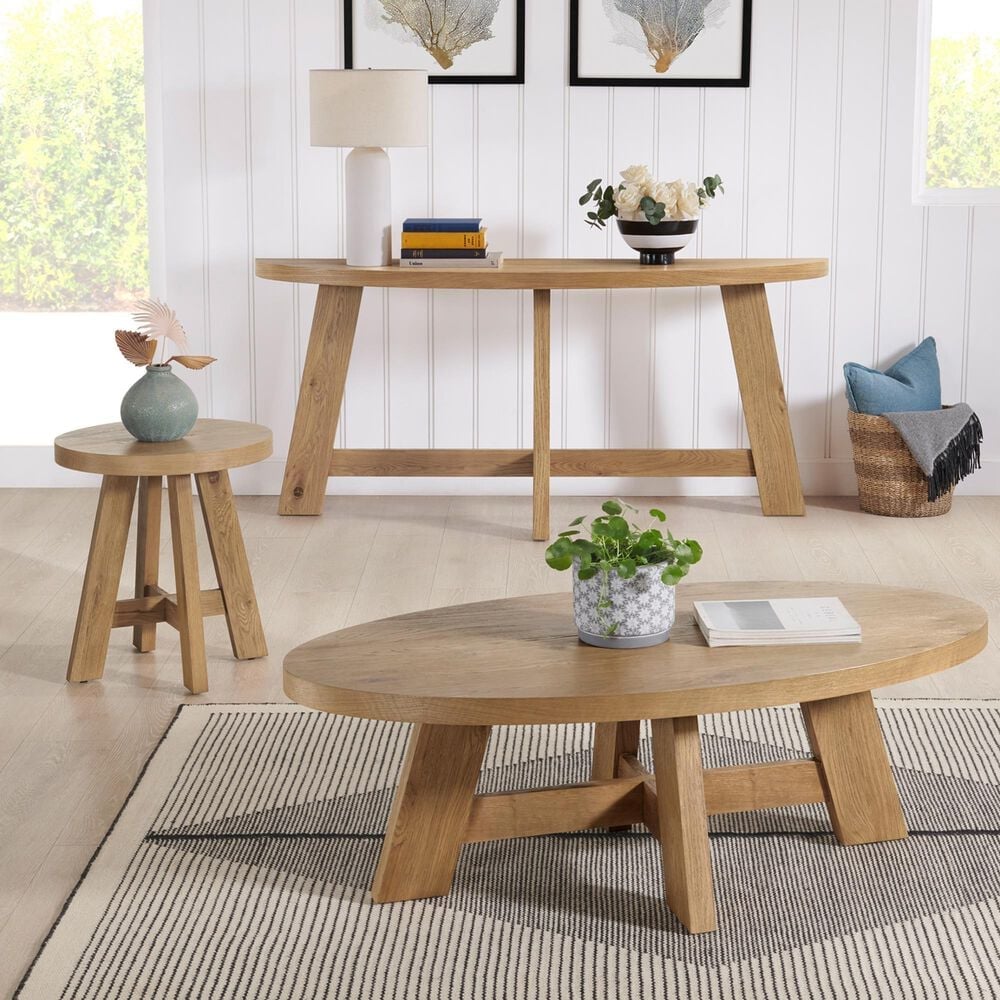 Martin Svensson Home Boho Sofa Table in Natural, , large