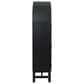 Ashley Greddinton Display Cabinet in Black and Medium Brown, , large