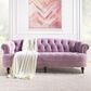 Jennifer Taylor Home La Rosa Stationary Sofa in Lavender Velvet, , large