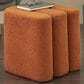 Maple and Jade 18" Boucle Accent Ottoman in Copper, , large