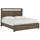 Riva Ridge Modern Loft 4 Piece Queen Panel Bedroom Set in Greystone, , large