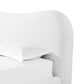 Urban Home Elena Uph King Upholstered Bed in Vanilla, , large