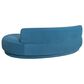 Blue River Oakland Stationary 3-Seater Sofa in Blue Velvet, , large